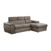 Homelegance - Ferriday 2 Piece Sectional with Adjustable Headrests in Taupe - 8228TP - GreatFurnitureDeal