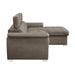 Homelegance - Ferriday 2 Piece Sectional with Adjustable Headrests in Taupe - 8228TP - GreatFurnitureDeal