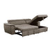Homelegance - Ferriday 2 Piece Sectional with Adjustable Headrests in Taupe - 8228TP - GreatFurnitureDeal