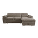 Homelegance - Ferriday 2 Piece Sectional with Adjustable Headrests in Taupe - 8228TP - GreatFurnitureDeal