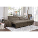 Homelegance - Ferriday 2 Piece Sectional with Adjustable Headrests in Taupe - 8228TP - GreatFurnitureDeal