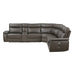 Homelegance - Maroni 6 Piece Modular Sectional in Dark Brown - 8259RFDB*6SCPWH - GreatFurnitureDeal