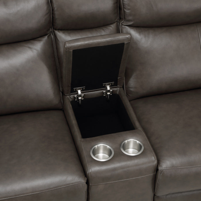 Homelegance - Maroni 6 Piece Modular Sectional in Dark Brown - 8259RFDB*6SCPWH - GreatFurnitureDeal