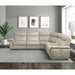 Homelegance - Maroni 6 Piece Modular Power Reclining Sectional with Power Headrests in Taupe - 8259RFTP*6SCPWH - GreatFurnitureDeal