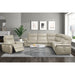 Homelegance - Maroni 6 Piece Modular Power Reclining Sectional with Power Headrests in Taupe - 8259RFTP*6SCPWH - GreatFurnitureDeal