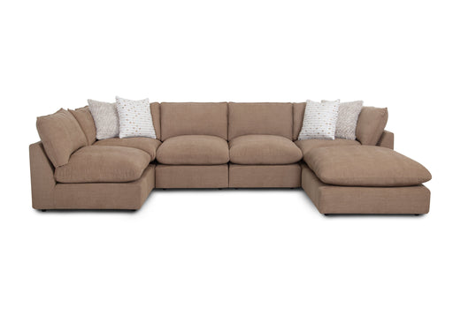 Franklin Furniture - 825 Desert 3 Piece Sectional in Genius Khaki - 82501-82503-82518-KHAKI - GreatFurnitureDeal
