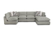 Franklin Furniture - 825 Sage 3 Piece Sectional in Genius Sage - 82501-82503-82518-SAGE - GreatFurnitureDeal