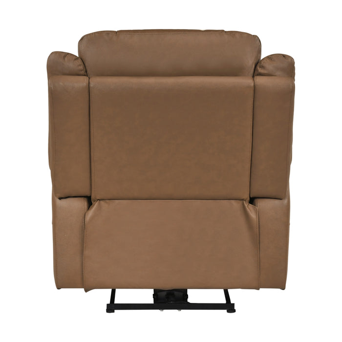 Homelegance - Haven Power Reclining Chair in Brown - 8301BRW-1PW - GreatFurnitureDeal