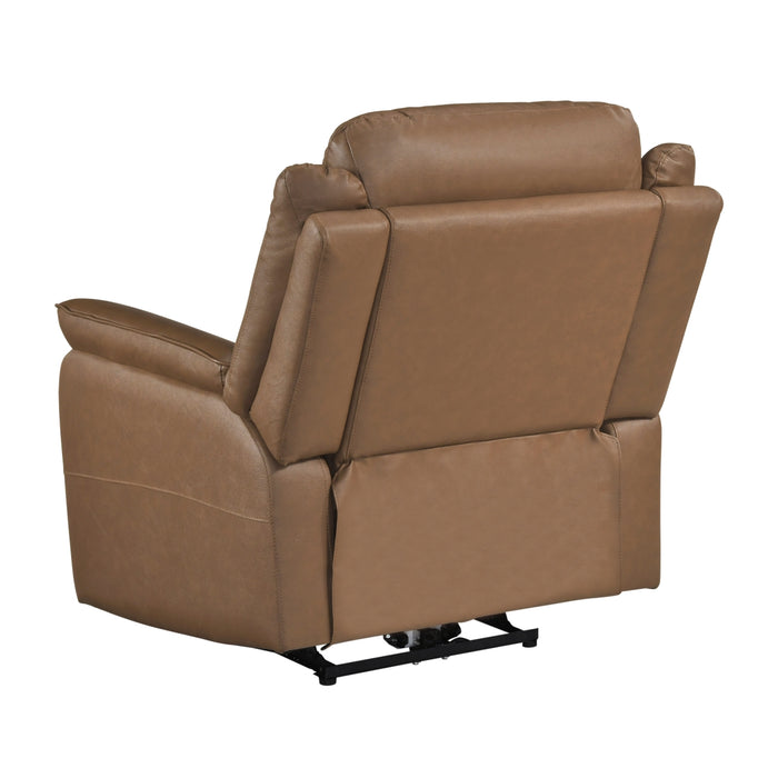 Homelegance - Haven 2 Piece Power Double Reclining Sofa Set in Brown - 8301BRW*2PW - GreatFurnitureDeal