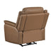 Homelegance - Haven 2 Piece Power Double Reclining Sofa Set in Brown - 8301BRW*2PW - GreatFurnitureDeal