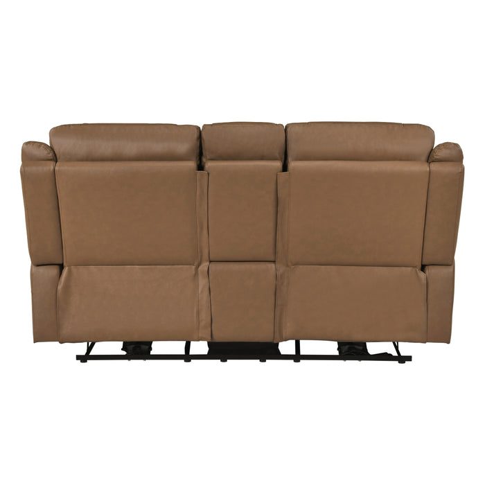 Homelegance - Haven 2 Piece Power Double Reclining Sofa Set in Brown - 8301BRW*2PW - GreatFurnitureDeal