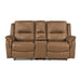 Homelegance - Haven 2 Piece Power Double Reclining Sofa Set in Brown - 8301BRW*2PW - GreatFurnitureDeal