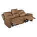 Homelegance - Haven 3 Piece Power Double Reclining Living Room Set in Brown - 8301BRW*3PW - GreatFurnitureDeal