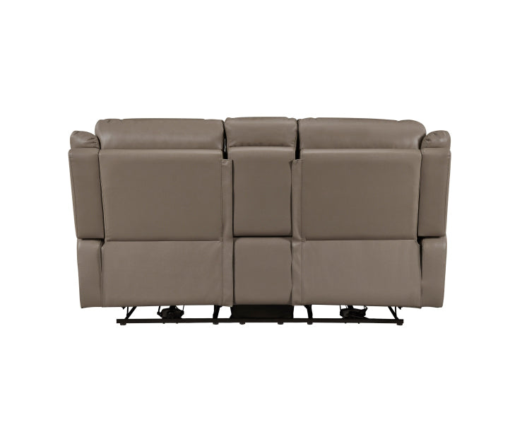 Homelegance - Haven 3 Piece Power Double Reclining Living Room Set in Russet - 8301DTP*3PW - GreatFurnitureDeal