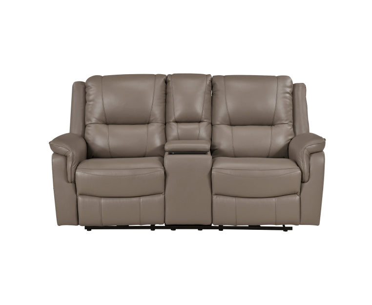 Homelegance - Haven 3 Piece Power Double Reclining Living Room Set in Russet - 8301DTP*3PW - GreatFurnitureDeal