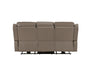 Homelegance - Haven Power Double Reclining Sofa in Russet - 8301DTP-3PW - GreatFurnitureDeal