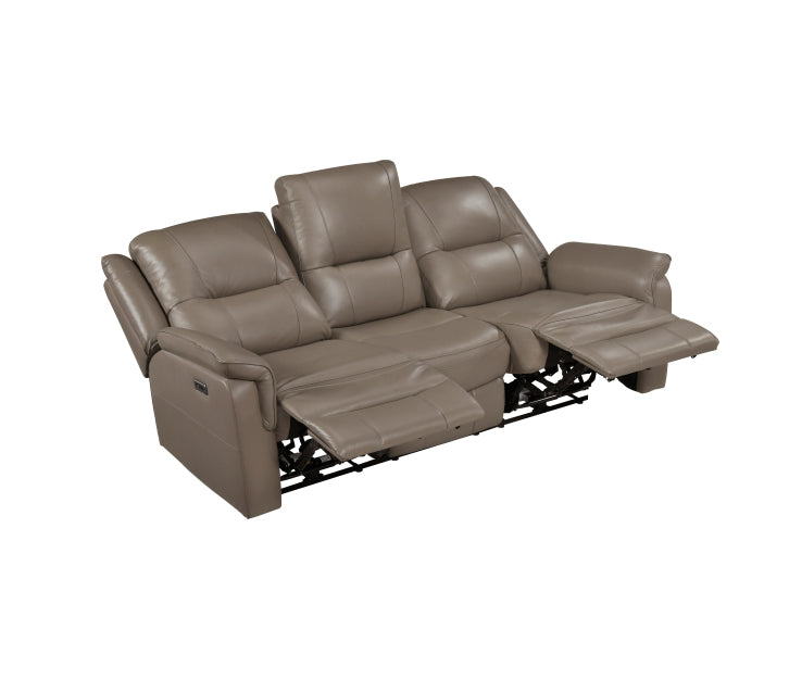 Homelegance - Haven 2 Piece Power Double Reclining Sofa Set in Russet - 8301DTP*2PW - GreatFurnitureDeal