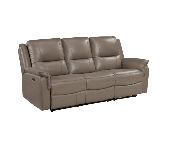 Homelegance - Haven 3 Piece Power Double Reclining Living Room Set in Russet - 8301DTP*3PW - GreatFurnitureDeal