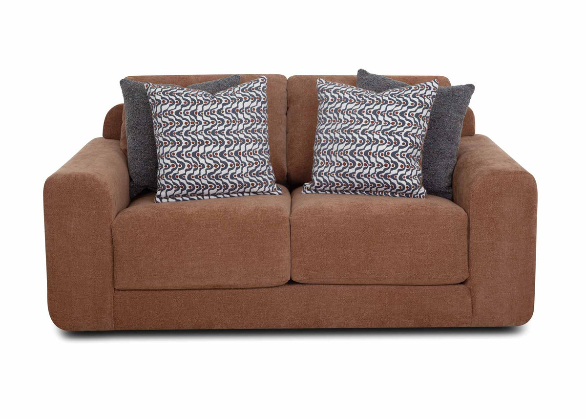 Franklin Furniture - 830 Judd Loveseat in Naomi Sienna - 83020