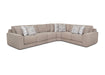 Franklin Furniture - 830 Havana 4 Piece Sectional Sofa in Everly Putty - 83059-83003-83099-83060 - GreatFurnitureDeal
