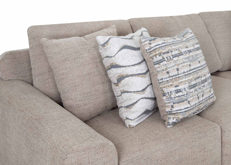 Franklin Furniture - 830 Havana 3 Piece Sectional Sofa in Everly Putty - 83059-83099-83060 - GreatFurnitureDeal