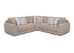 Franklin Furniture - 830 Havana 3 Piece Sectional Sofa in Everly Putty - 83059-83099-83060 - GreatFurnitureDeal