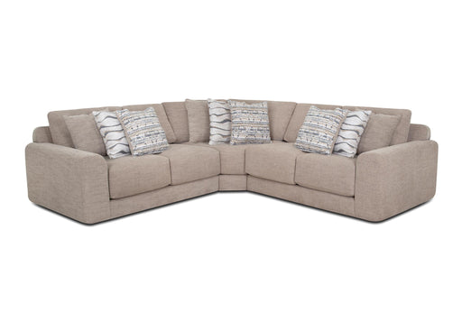 Franklin Furniture - 830 Havana 3 Piece Sectional Sofa in Everly Putty - 83059-83099-83060 - GreatFurnitureDeal
