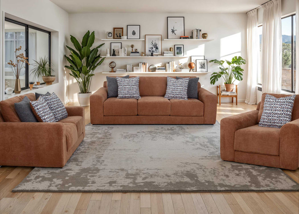 Franklin Furniture - 830 Judd 3 Piece Living Room Set in Naomi Sienna - 83040-83020-83080 - GreatFurnitureDeal