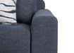 Franklin Furniture - 830 Santorini 3 Piece Sectional Sofa in Everly Indigo - 83059-83099-83060 - GreatFurnitureDeal