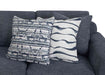 Franklin Furniture - 830 Santorini 3 Piece Sectional Sofa in Everly Indigo - 83059-83099-83060 - GreatFurnitureDeal