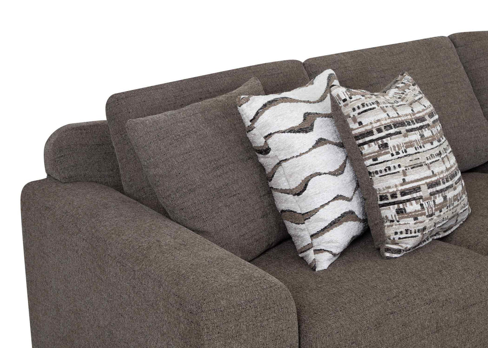 Franklin Furniture - 830 Sierra 3 Piece Sectional Sofa in Everly Sable - 83059-83099-83060 - GreatFurnitureDeal