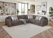 Franklin Furniture - 830 Sierra 3 Piece Sectional Sofa in Everly Sable - 83059-83099-83060 - GreatFurnitureDeal
