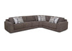 Franklin Furniture - 830 Sierra 4 Piece Sectional Sofa in Everly Sable - 83059-83003-83099-83060 - GreatFurnitureDeal