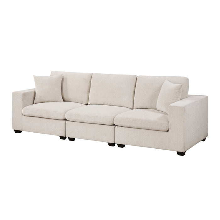 Homelegance - Serenity Sofa in Beige - 8310NBE-3* - GreatFurnitureDeal