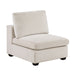 Homelegance - Serenity 4 Piece Modular Sectional with Ottoman in Beige - 8310NBE*4AC2C1AOT - GreatFurnitureDeal