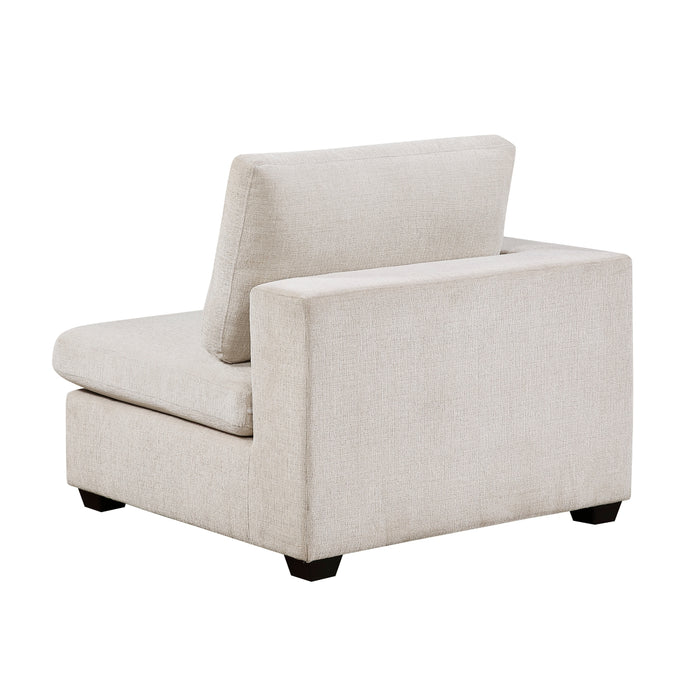 Homelegance - Serenity 5 Piece Modular Sectional with Ottoman in Beige - 8310NBE*5AC2C1ACROT - GreatFurnitureDeal