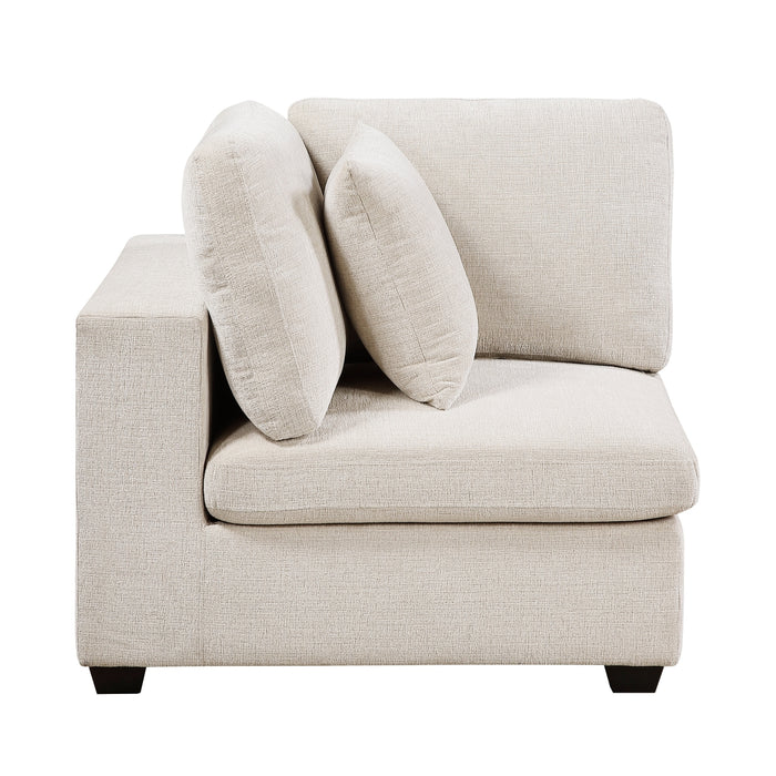 Homelegance - Serenity 5 Piece Modular Sectional in Beige - 8310NBE*52AC2C1ACR - GreatFurnitureDeal