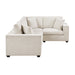 Homelegance - Serenity 4 Piece Modular Sectional in Beige - 8310NBE*4AC2C1ACR - GreatFurnitureDeal