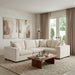 Homelegance - Serenity 4 Piece Modular Sectional in Beige - 8310NBE*4AC2C1ACR - GreatFurnitureDeal