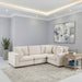 Homelegance - Serenity 4 Piece Modular Sectional in Beige - 8310NBE*4AC2C1ACR - GreatFurnitureDeal