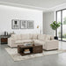 Homelegance - Serenity 5 Piece Modular Sectional in Beige - 8310NBE*52AC2C1ACR - GreatFurnitureDeal