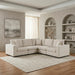 Homelegance - Serenity 5 Piece Modular Sectional in Beige - 8310NBE*52AC2C1ACR - GreatFurnitureDeal