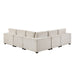 Homelegance - Serenity 5 Piece Modular Sectional in Beige - 8310NBE*52AC2C1ACR - GreatFurnitureDeal