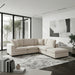 Homelegance - Serenity 5 Piece Modular Sectional with Ottoman in Beige - 8310NBE*52ACC1ACROT - GreatFurnitureDeal