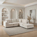 Homelegance - Serenity 5 Piece Modular Sectional with Ottoman in Beige - 8310NBE*52ACC1ACROT - GreatFurnitureDeal