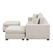 Homelegance - Serenity 5 Piece Modular Sectional with Two Ottomans in Beige - 8310NBE*5AC2C1A2OT - GreatFurnitureDeal