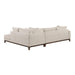 Homelegance - Juniper 2 Piece Sectional with Right Chaise in Taupe - 8312NTP*22LRC - GreatFurnitureDeal