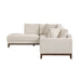 Homelegance - Juniper 2 Piece Sectional with Left Chaise in Taupe - 8312NTP*2LC2R - GreatFurnitureDeal