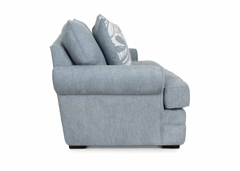 Franklin Furniture - 832 Morgan Rocker Recliner in Cakepop Chambray - 5525-CHAM