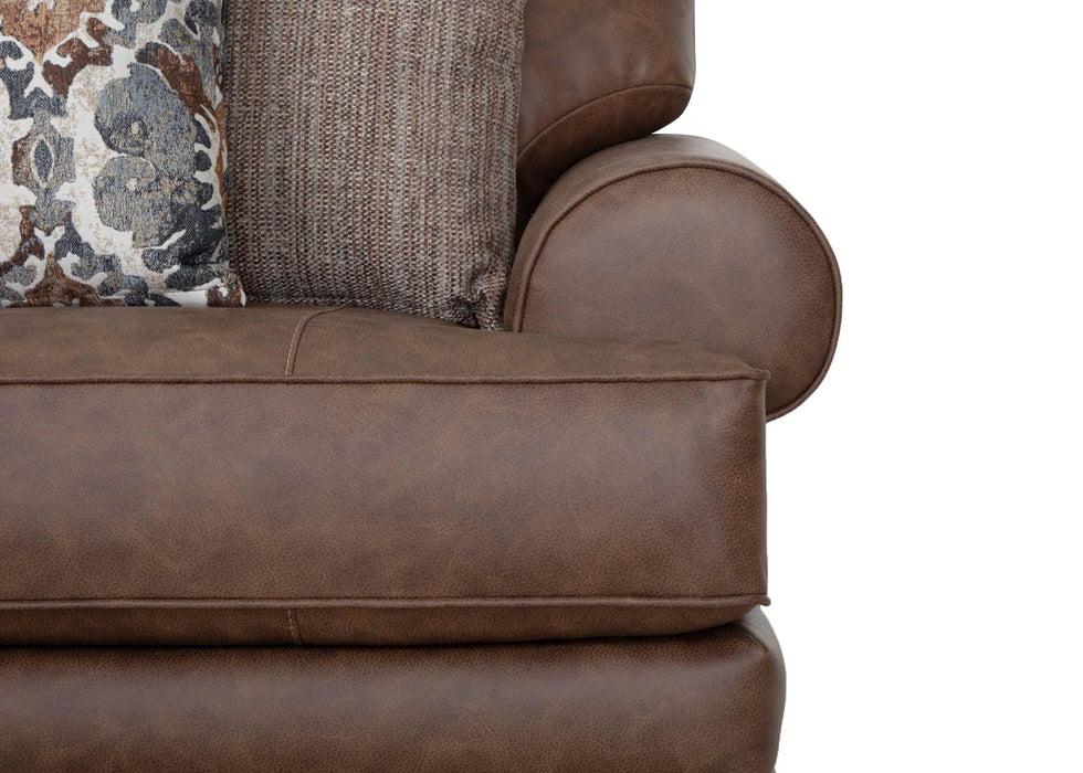 Franklin Furniture - 832 Langston Rocker Recliner in Duvall Vintage Brown - 5525